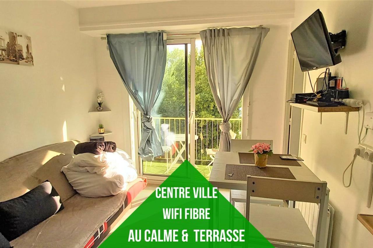 Au Petit Repere Palois -Studio - Centre Ville-Balcon-Wifi Fibre Pau Ngoại thất bức ảnh